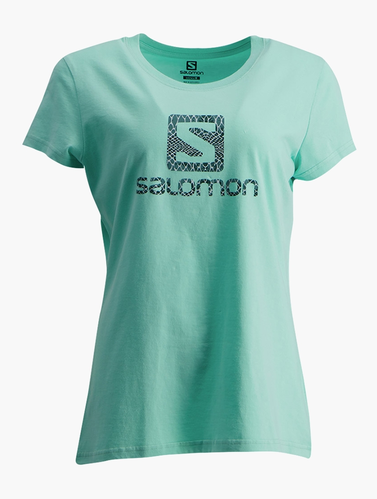 Shop Salomon Older Girls Mint Ready For It SS T Shirt for Kids